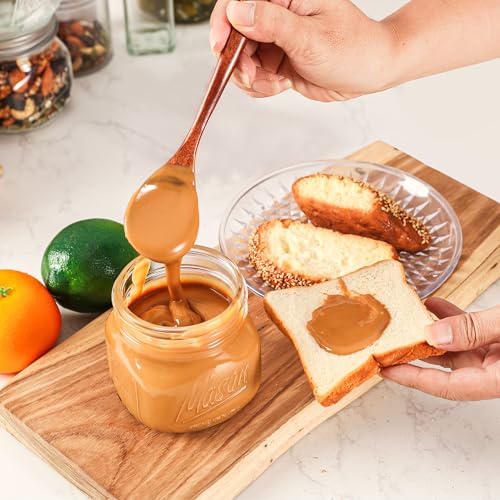 Ieavier 12 Pack 16oz Wide Mouth Mason Jars with Airtight Lids & Bands