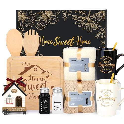 Gagalico Housewarming Gift Basket for New Home | Practical Home Essentials & Personalized Gift Set