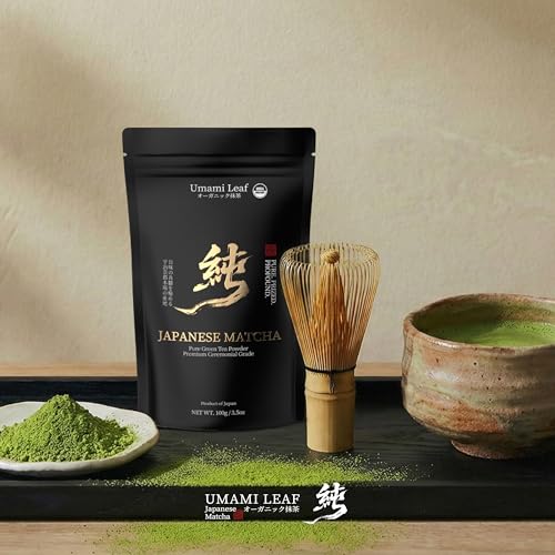 Ceremonial Grade Organic Matcha Powder - 3.5oz/100g - Authentic Japanese Green Tea