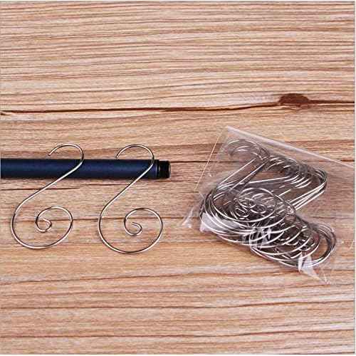 Supoice 160 Pcs Stainless Steel Christmas Ornament Hooks - Perfect for Tree Decorations