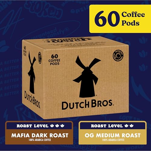 Dutch Bros Medium & Dark Roast Coffee Pods Variety Pack - 60 Ct, 1 Pack