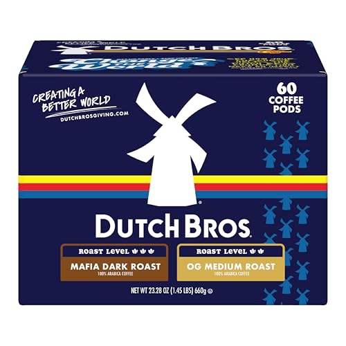 Dutch Bros Medium & Dark Roast Coffee Pods Variety Pack - 60 Ct, 1 Pack