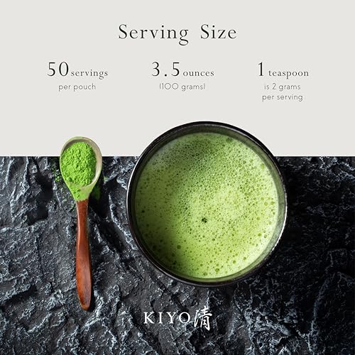 Kiyo Matcha Signature Grade Ceremonial Uji Matcha 100g – Premium Japanese Green Tea
