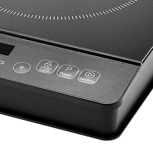Portable Induction Cooktop - 1800W Medium, Child Lock & Overheat Protection
