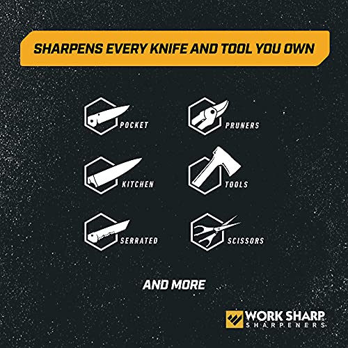 Work Sharp MK2 KTS Sharpener Electric Knife & Tool Sharpener - Adjustable 2-Speed