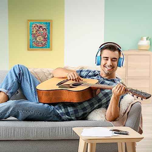 AMERICAN LUXURY GIFTS Sgt. Pepper's Band Music Wall Art Poster, Typographic Decor For Room, Studio, Home, Office & Aesthetic Room Decor, For 60s Rock Fan (Unframed, 8 x 10 inches)