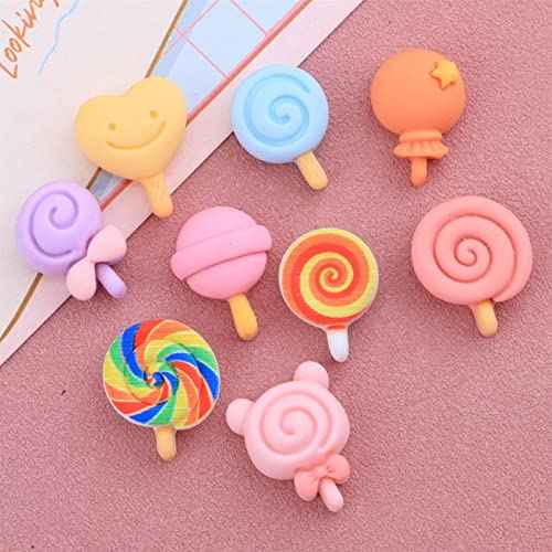 Ice Cream Fondant Molds Silicone, Lollipop Candy Molds, 3 Packs for Making Ice Cream Shapes Fondant Mold, Cake Decoration, Cupcake Toppers, Candle, Resin, Clay