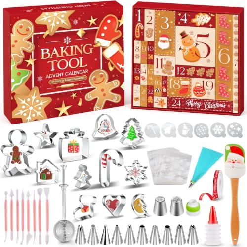 24-Day Baking Tool Advent Calendar for Women Teens – Larchio
