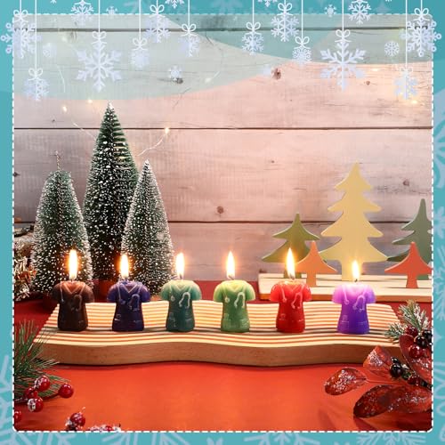80 Set Nurse Candle Gifts Bulk Doctor Coat Shaped Candle Cards – Baquler