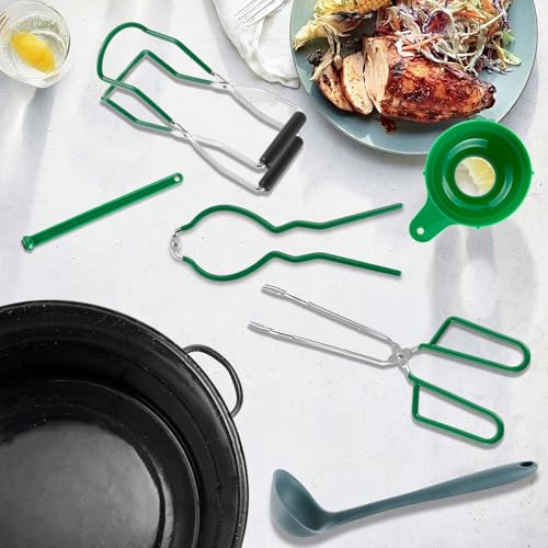 21.5 Quart Canning Pot Set with Rack & Lids - Beginner Canning Kit