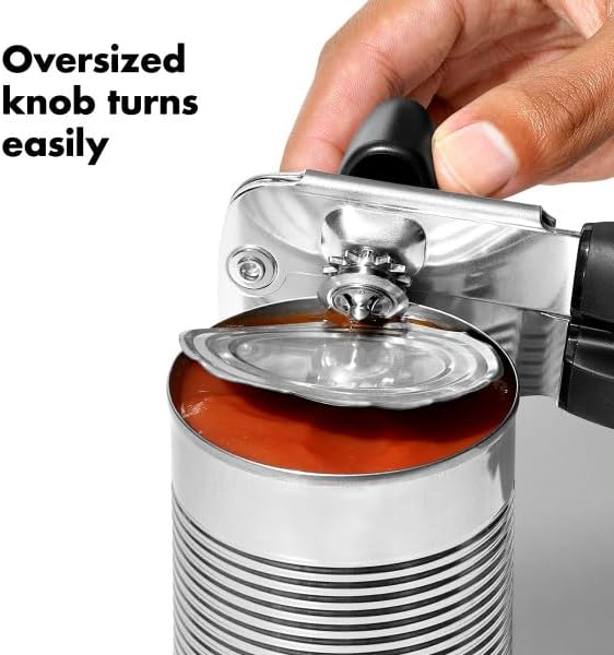 OXO Good Grips Can Opener - Soft-Handled Design for Effortless Opening | Durable and Easy to Use