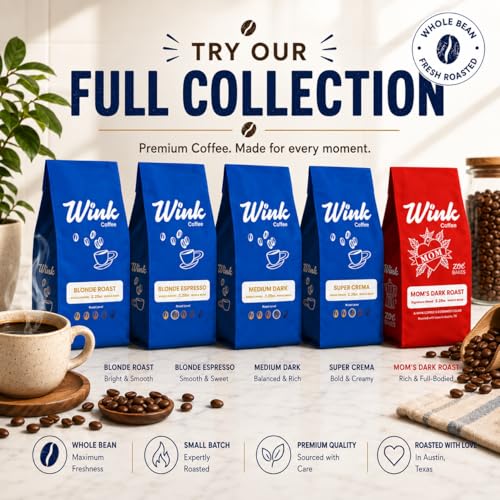 Blonde Espresso Whole Bean Coffee - 35.2oz Light Roast Arabica Single Origin