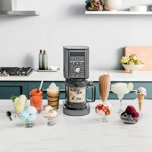 CREAMi Deluxe Ice Cream Maker - 11-in-1 Frozen Treats with Creamify Technology | Includes 3 XL 24 oz Pints