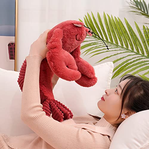 17" Lobster Plush Toy-Plush Pillow Stuffed Sea Animal Lobster PillowCushion -Stuffed Animal Toy Pillow for Home Decoration Gifts