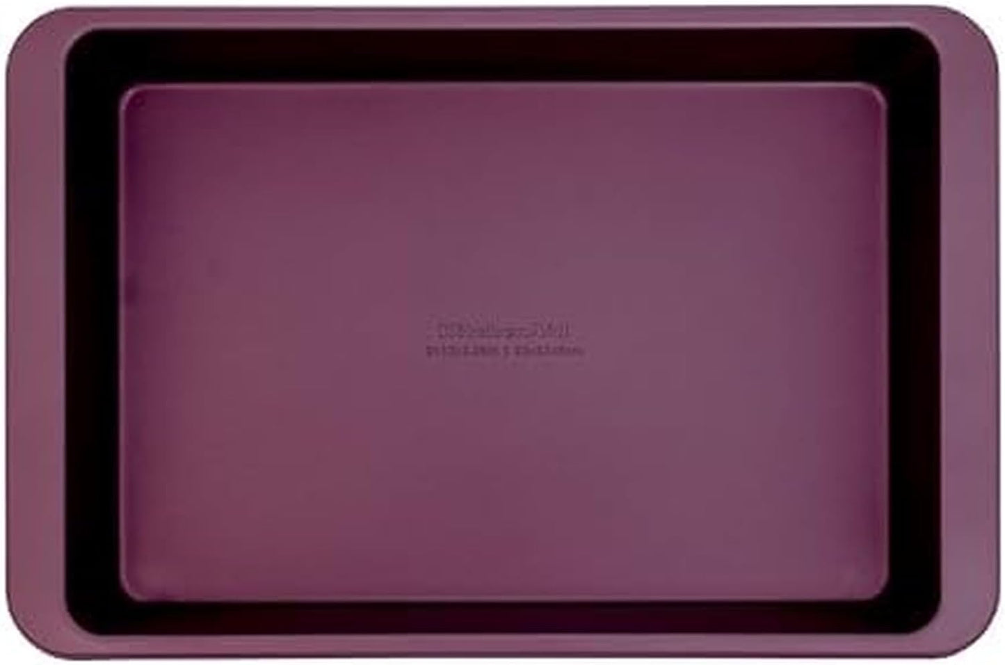 KitchenAid Nonstick Cake Pan - Swiss Engineered Aluminized Steel, Dishwasher Safe, Beetroot, 9 x 13 Inch