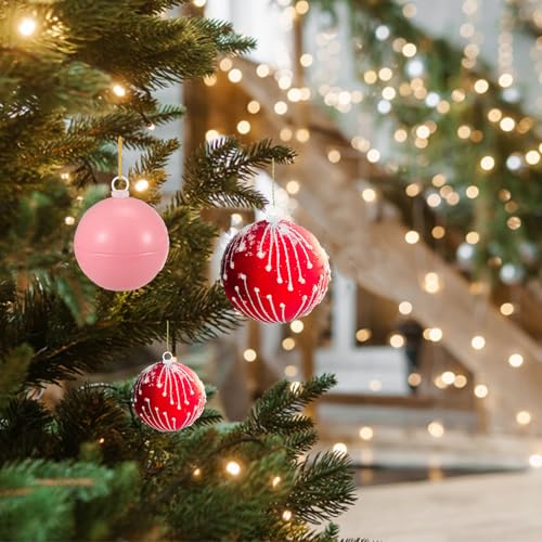 120Pcs Christmas Ornament Cap Set for Hanging Decorations