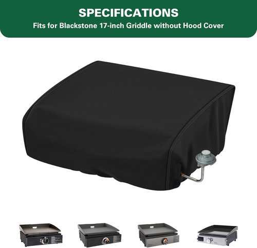 Blackstone Heavy Duty 600D Grill Cover - Waterproof Protection for 17-Inch Griddle