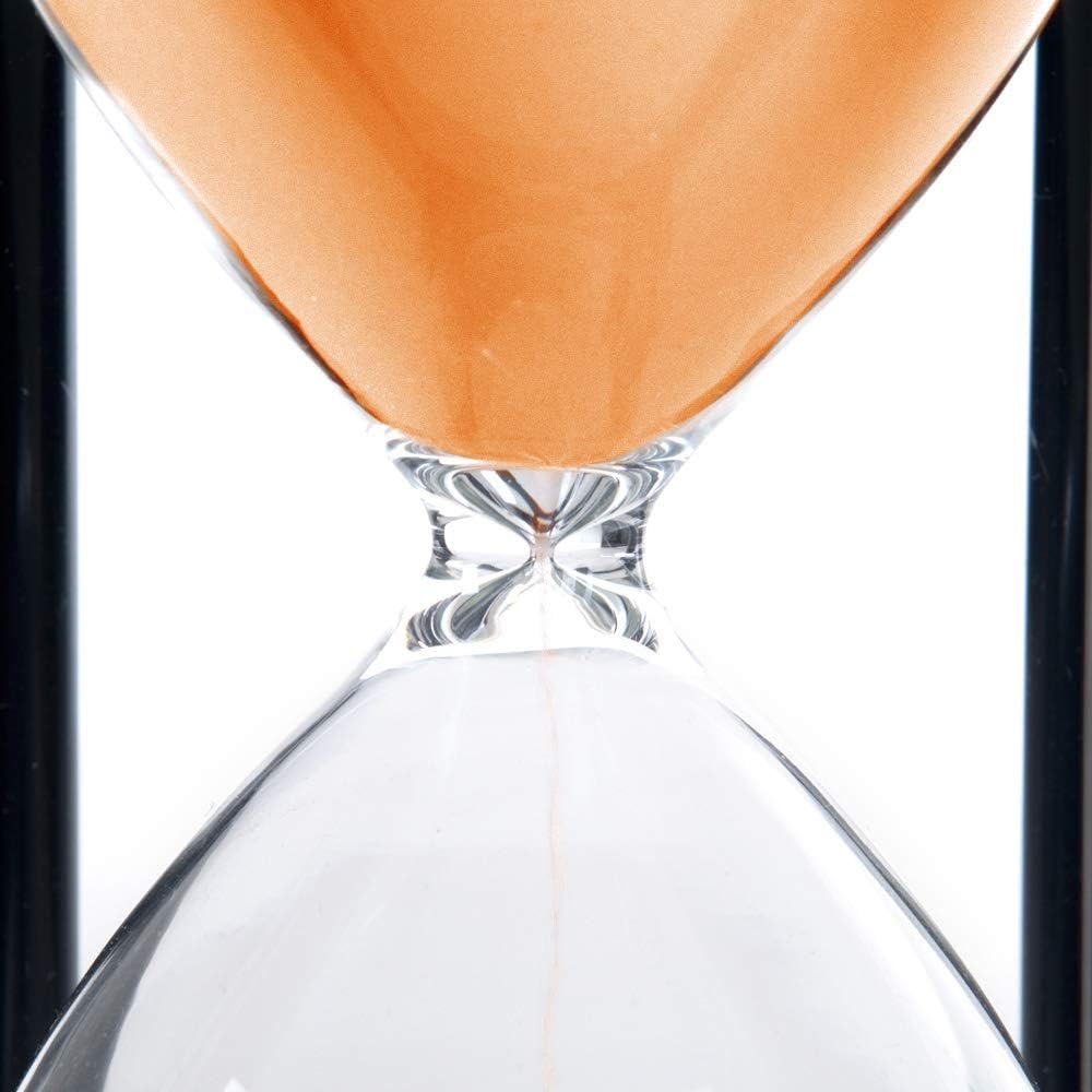 60-Minute Wood Sand Timer Hourglass | Bellaware White Decorative Timer
