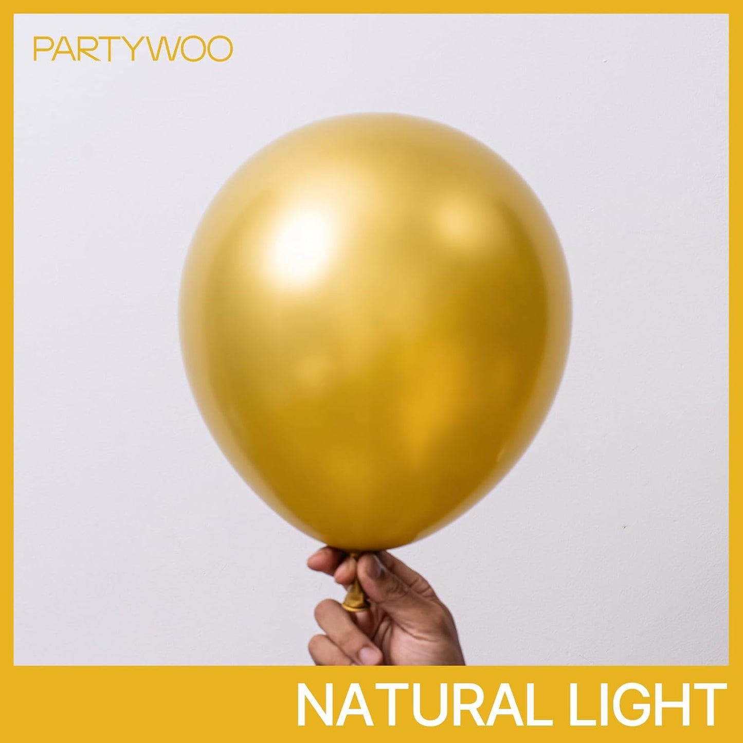 PartyWoo Gold Balloon Arch Kit - 85pcs in Various Sizes for Birthday, Wedding, & Baby Shower Decor