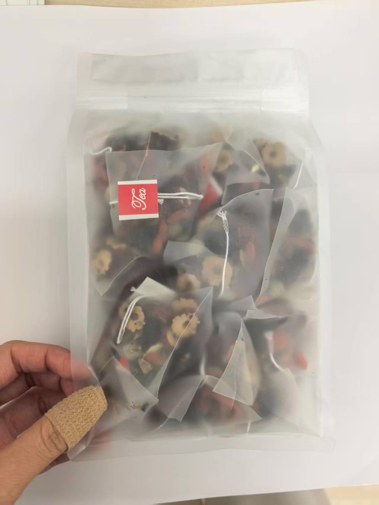 Ginseng Ginseng five Tea Blend 90bags Herbal Tea Red Date and Wolfberry Dried mulberry Red Dates Goji berrie 5.64oz/160g(20bag)