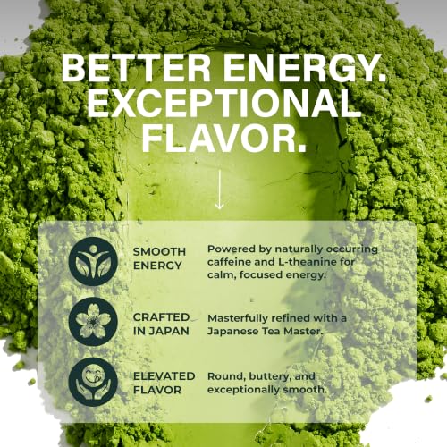 Tenzo Tea Matcha Green Powder - USDA Organic Ceremonial Grade Paleo,