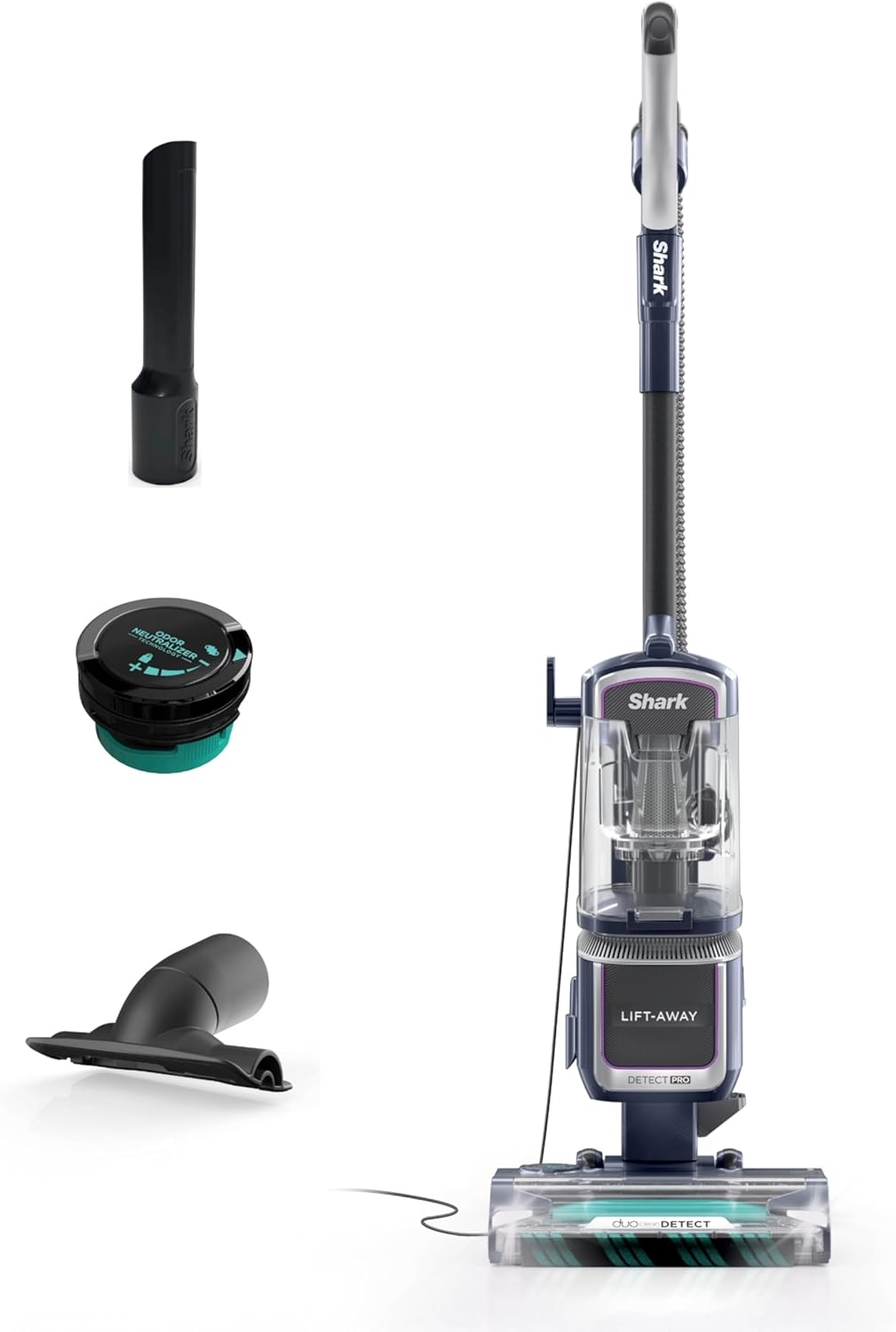 Shark Detect Pro Speed Lift-Away Vacuum - Bagless, DuoClean, Anti-Allergen & Odor Neutralizer | Model LA742