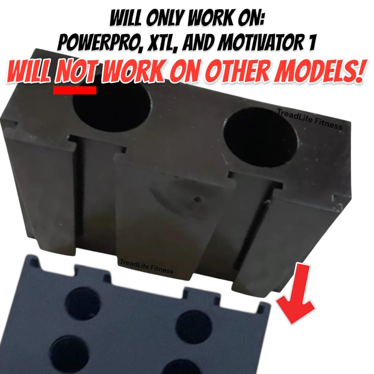 TreadLife Fitness 410lb Adaptor Box - Replacement for Bowflex Models: Power Pro, XTL, Motivator1
