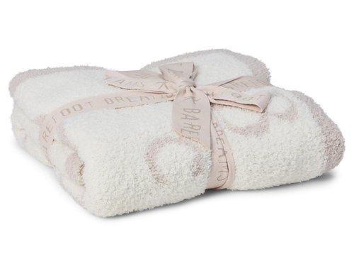Barefoot Dreams Unisex CozyChic® ABC Blanket Stone/Cream Baby