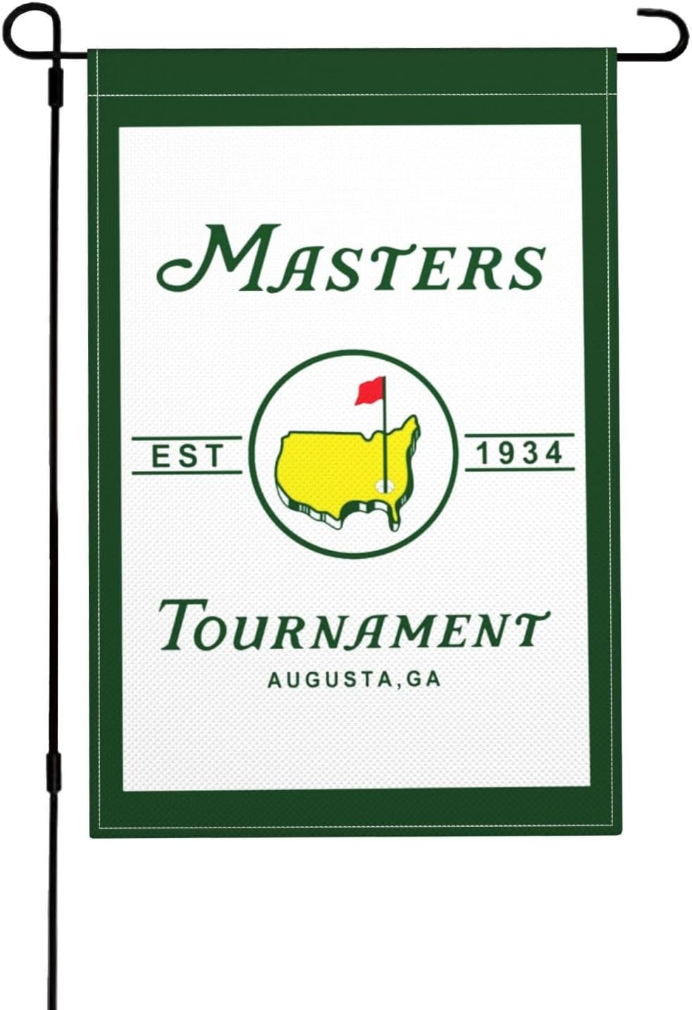 Masters Garden Flag - 12x18 Inch National Golf Design for Home Decor