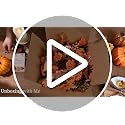 Orange 6FT Fall Garland with Lights - 2 Pcs Autumn Decor for Mantle & Porch