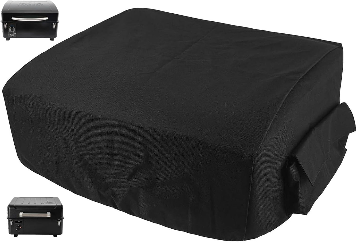 Traeger Ranger Grill Cover - Heavy Duty Waterproof Protection for BAC475 Scout & Blackstone 17” Griddle | 21” x 19.5” x 12”