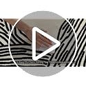 Modern Lines Beige 5x7Ft Abstract Washable Rug - Non-Slip Area Rug for Living Room Bedroom Nursery