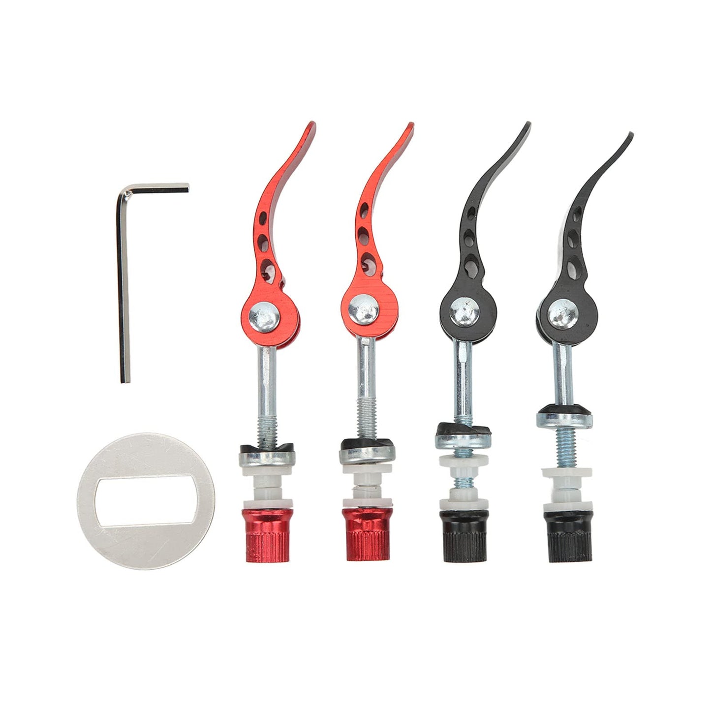 Alomejor Electric Scooter Lock,Quick Release Lever Easy Attachment Scooter clamp Rugged Design with Hex Wrench Included for commuters Urban Riders Daily Travel Security