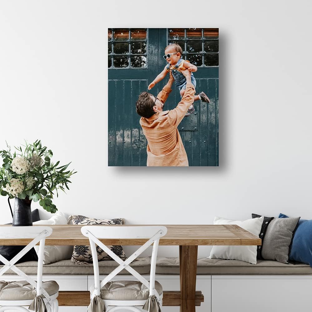 Wall26 Personalized Canvas Print - Custom Photo Wall Art - Digitally Printed (8"x10")