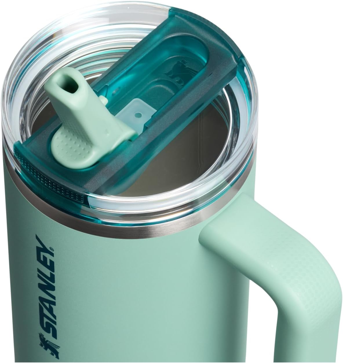 STANLEY Quencher ProTour 30 oz Tumbler - Leakproof Lid, Built-In Straw & Handle | Insulated Stainless Steel | BPA-Free | Spring Green