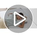 Grey Butterfly Cervical Memory Foam Pillow for Neck and Shoulder Pain