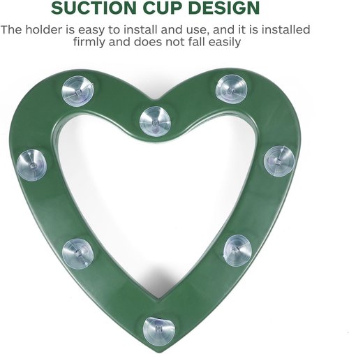 Heart Shaped Floral Foam Cage by [Brand Name] - Large Wet Flower Base for Stunning Arrangements