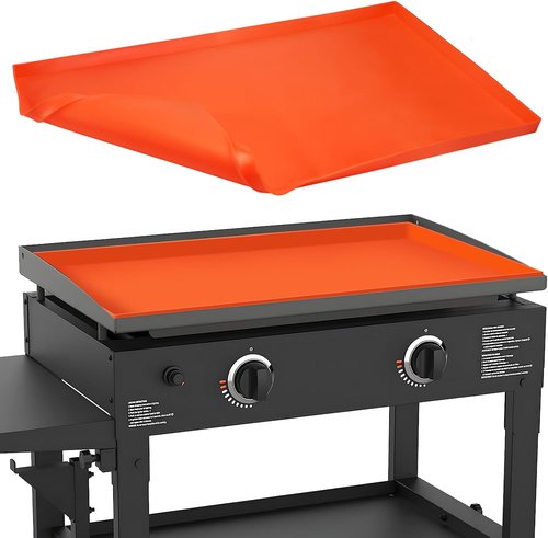 Blackstone 36" Silicone Griddle Mat - Heavy Duty Food Grade BBQ Cover for Rust, Grease & Dirt Protection