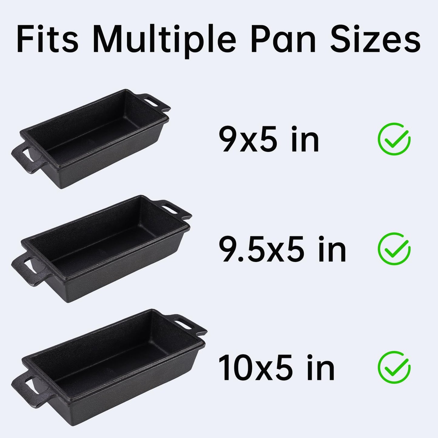NiHome 4-Pack Silicone Bread Loaf Pan Liners, Reusable and Nonstick Silicone Bread Sling, Fit for 9x5, 9.5x5, and 10x5 Inch Loaf Pans, Dishwasher Safe, Easy to Clean (Brown)