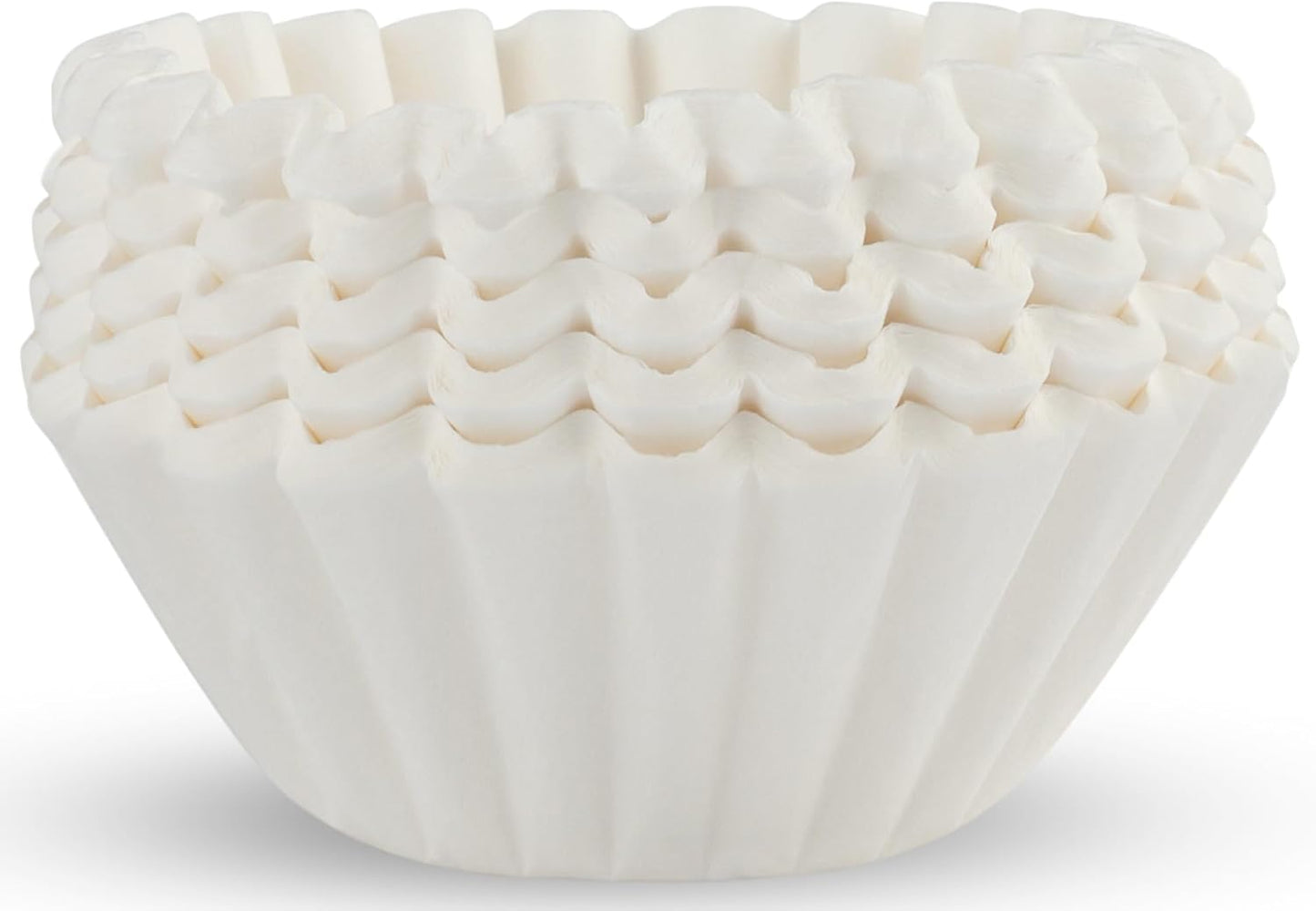 Tupkee Extra Large Coffee Filters - 13.75” x 5.25” - Chlorine-Free, No Overflow, 250 Count for Bunn Machines