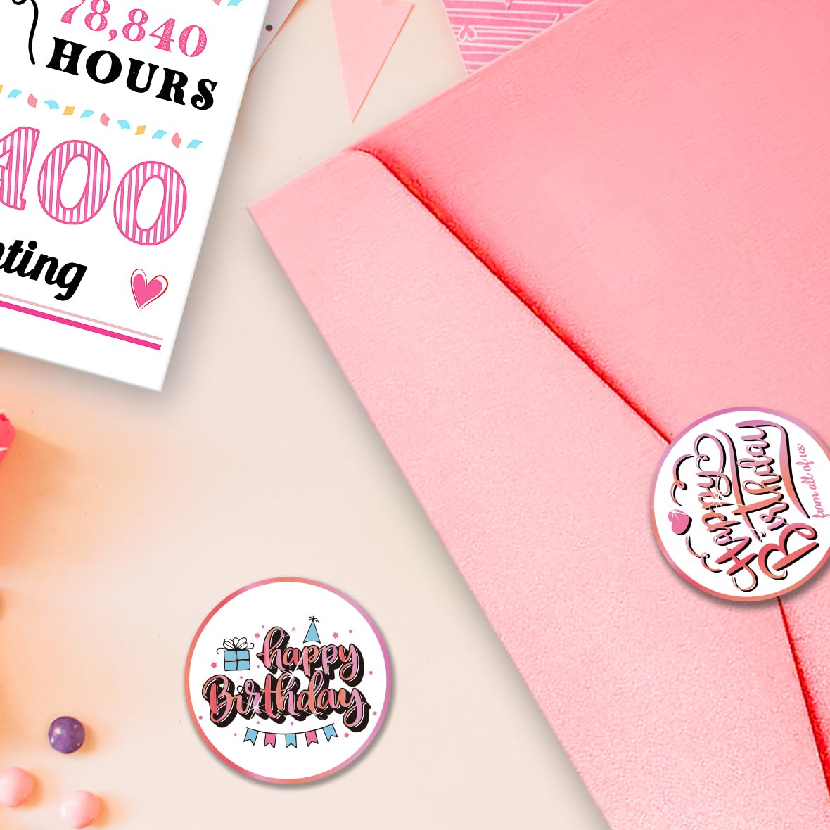 ATTLVV 9th Birthday Card, 9th Birthday Decorations for Girls,Happy 9th Birthday Gifts for Daughter,Cute 9 Year Old Birthday Gift Cards for Granddaughter
