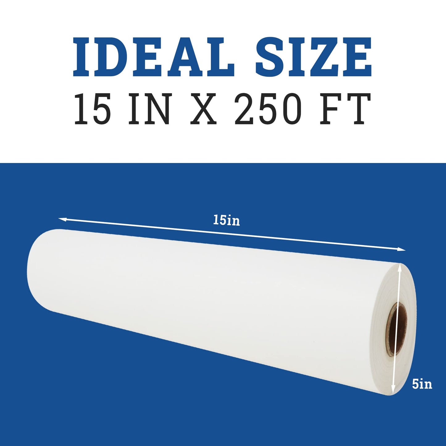 Reli. Parchment Paper Roll (15" x 250 ft) w/Dispenser Box, White | Parchment Paper for Baking & Air Fryer | Food Grade Baking Liners | Non-Stick, Cooking Liner for Grilling & Steaming