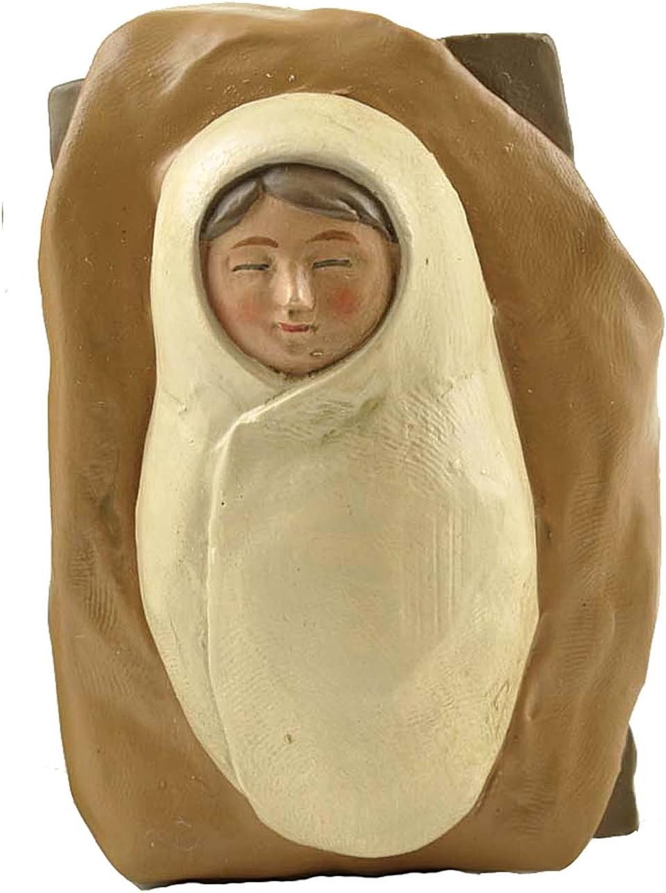 Miniature Holy Family Nativity Figurine - 2.56 Inch Tabletop Christmas Decoration