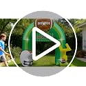 Eyourlife 9FT Inflatable Football Arch with LED Goal Post & Helmet - Yard Party Decor