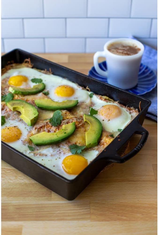 Lodge Cast Iron Casserole Pan - Durable Cookware Set for Perfect Meals | Pack of 2