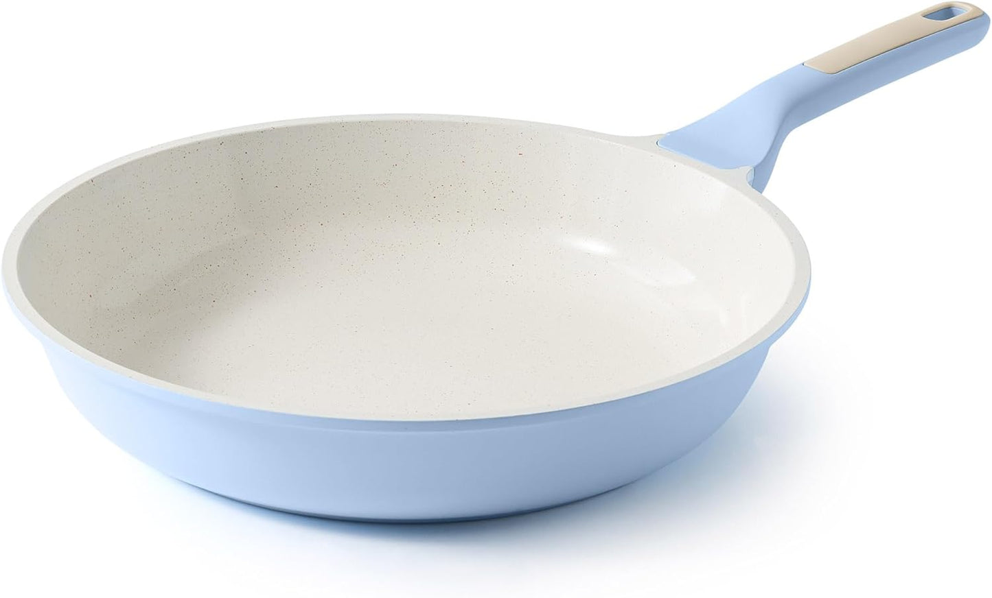 SENSARTE Nonstick Ceramic Frying Pan - 8-Inch Healthy Skillet | Induction Compatible, PFAS-Free, Blue