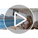 Magnetic Travel Fan for Cruise & Camping - 5000mAh Ultra-Slim Rechargeable Portable Fan - Black, Small