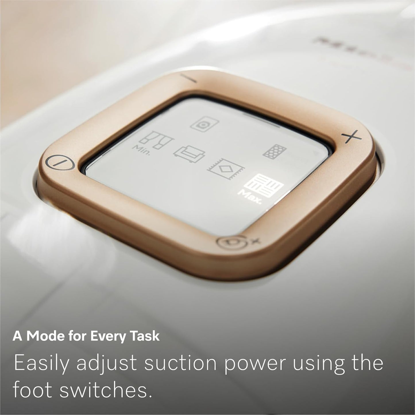 Miele Guard L1 AllFloor Bagged Canister Vacuum - AirClean Plus Filter, LED Display, Obsidian Black/Rose Gold