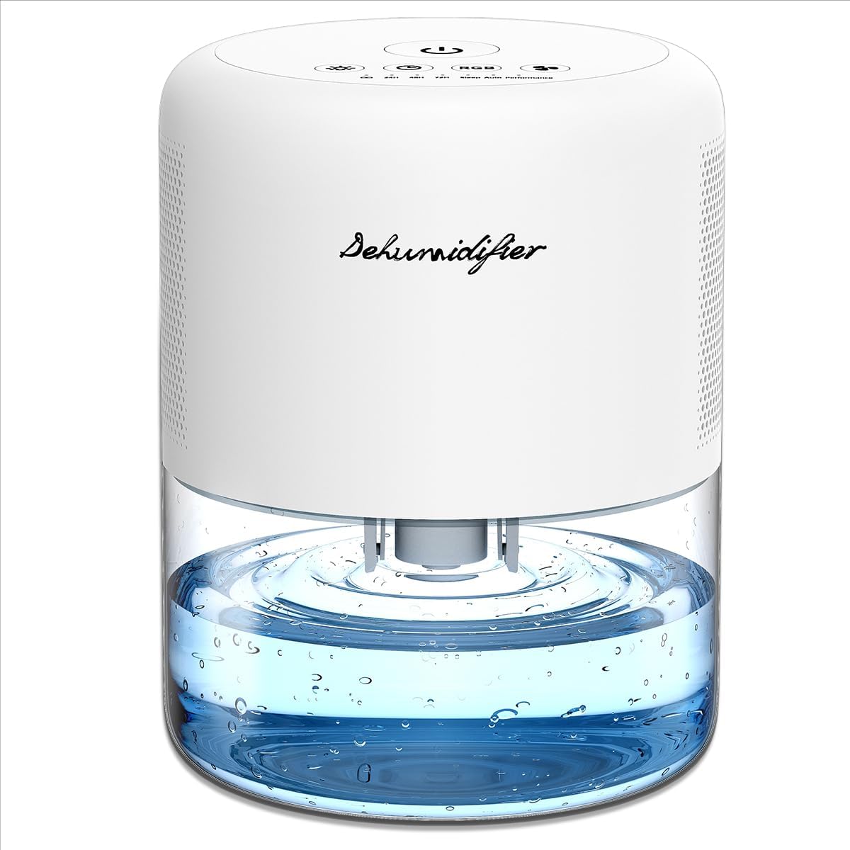 Skiennix Dehumidifier - Compact & Quiet 44oz Water Tank | Auto Defrost, 10 Colors, 4 Timer Options