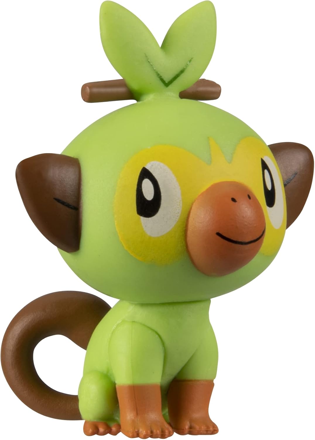 Pokémon Battle Figure Set - Grass-Type Theme with 4.5" Ludicolo, 3" Ivysaur & 2" Grookey | Perfect Gift for Kids
